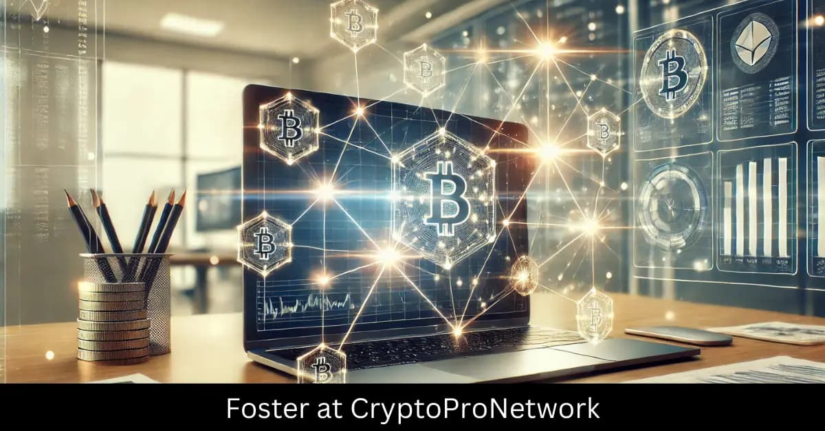 Foster at CryptoProNetwork: Empowering the Crypto World